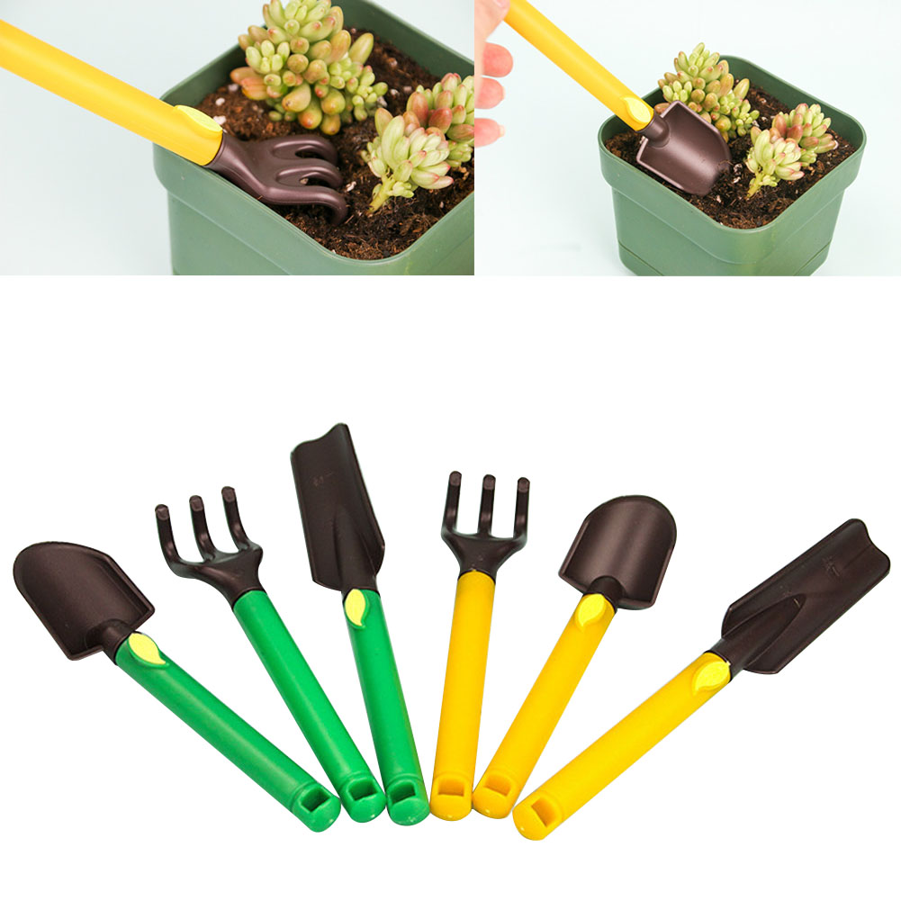 Trowel Garden Tools - 3pcs Kids Gardening Tools Kit Plastic