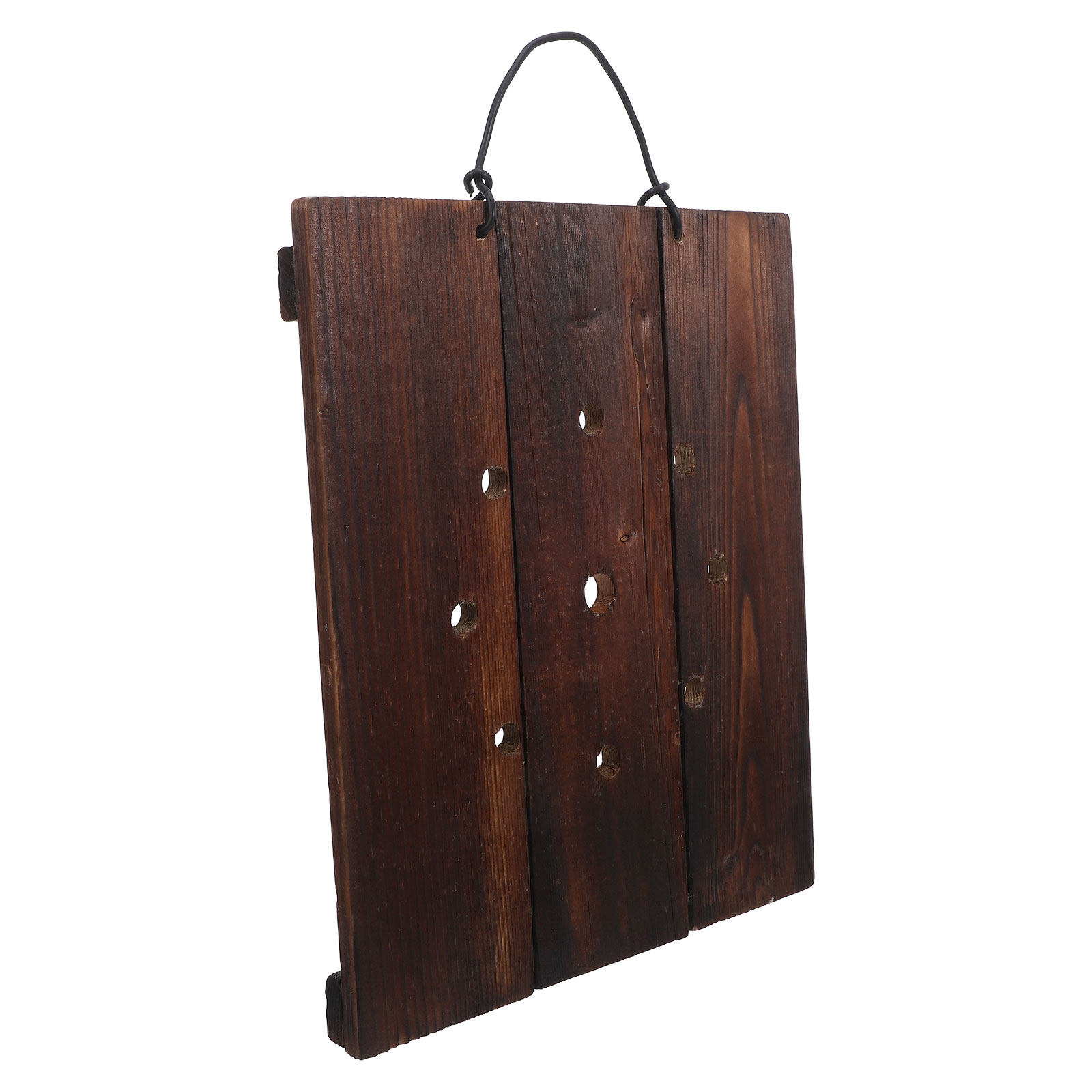Charred Wood Mounting Board wi - Vertical Planter 评论和价格