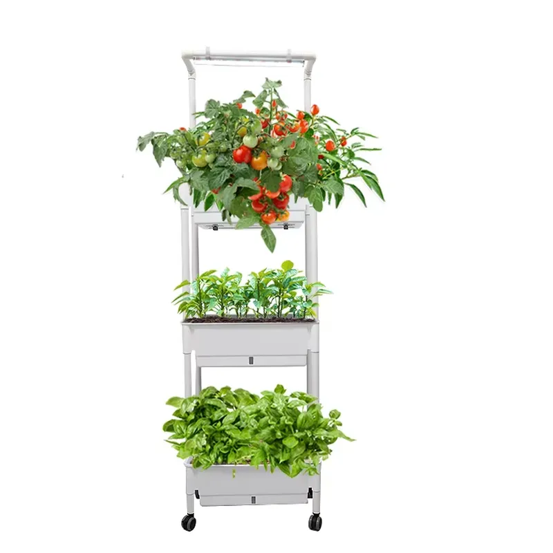 Movable Vertical Grow 3 Level  - Self Watering Planter 评论和价格