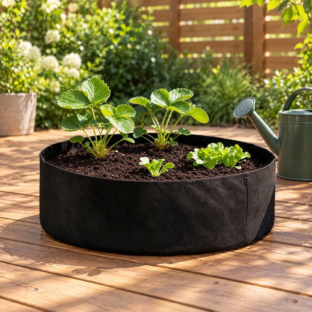 Large Circular Felt Planting B - Grow Bag 评论和价格