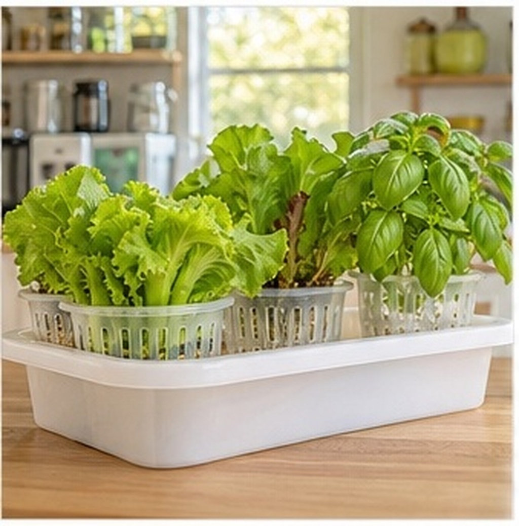 4Pcs Hydroponic Vegetable Cult - Plant Pot 评论和价格