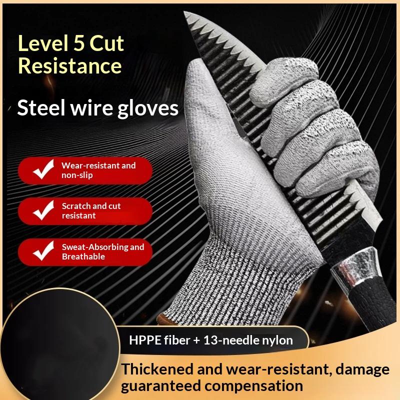 1 Pair Safety Anti Cut Gloves  - Garden Gloves 评论和价格