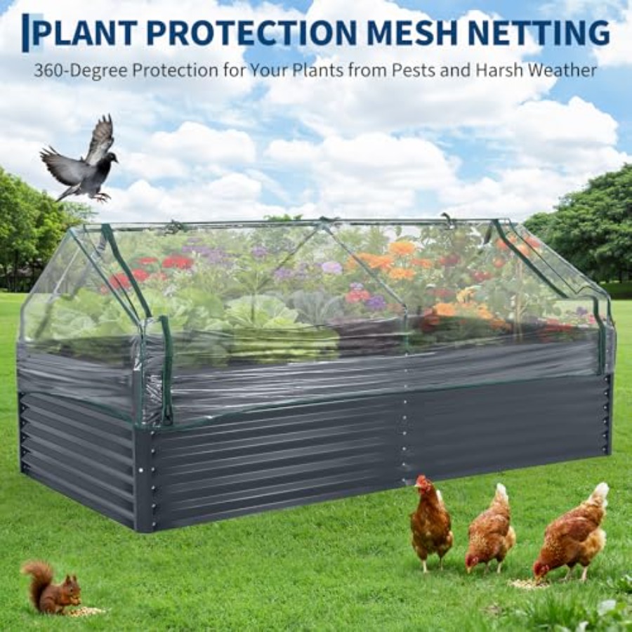 Outdoor vegetable gardening: g - Raised Garden Bed 评论和价格