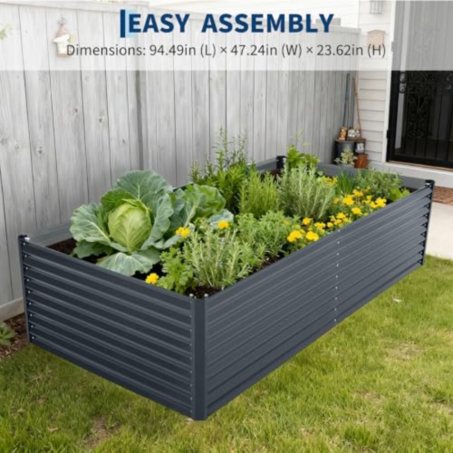 Outdoor vegetable gardening: g - Raised Garden Bed 评论和价格