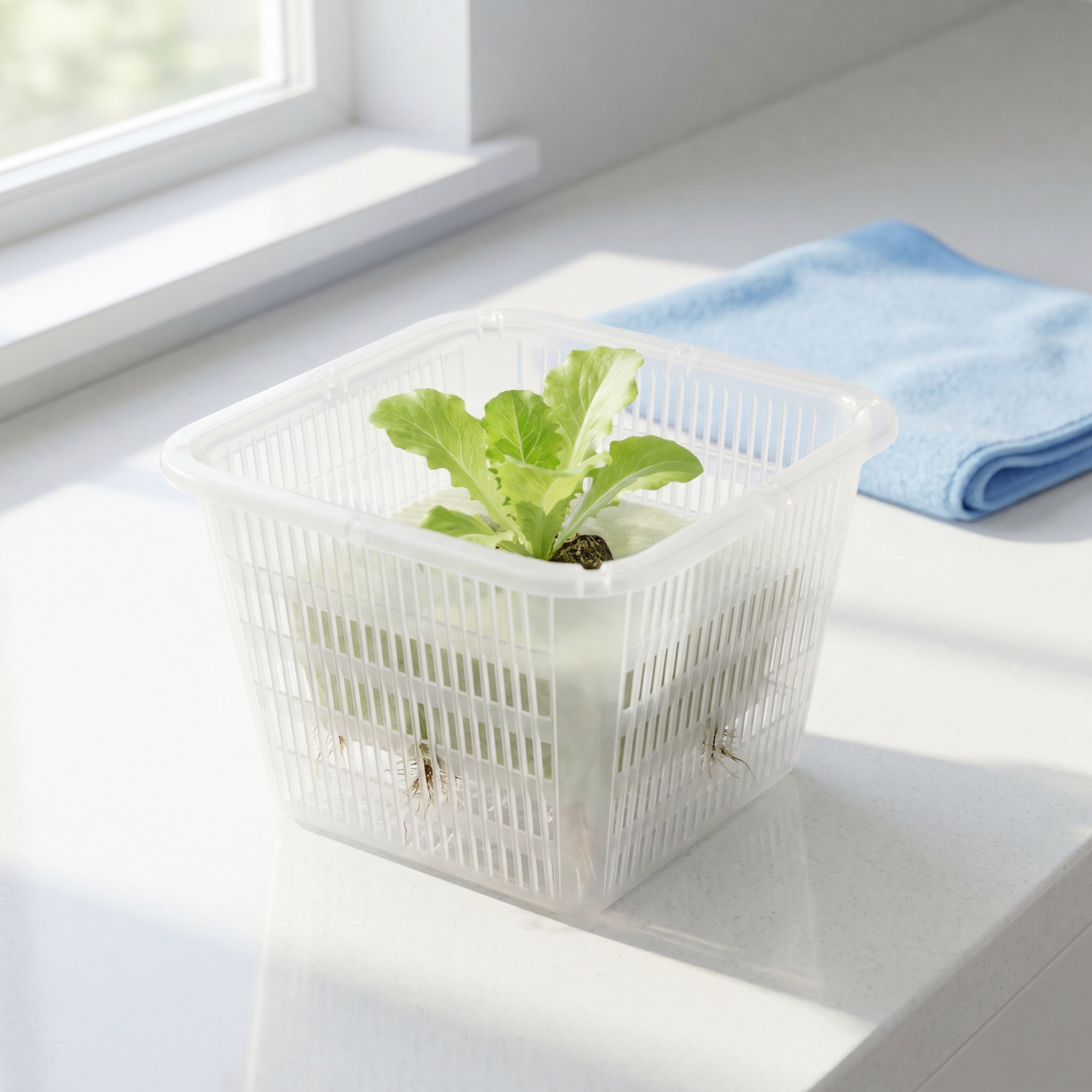 6pcs Square Mesh Hydroponic Ne - Plant Pot 评论和价格