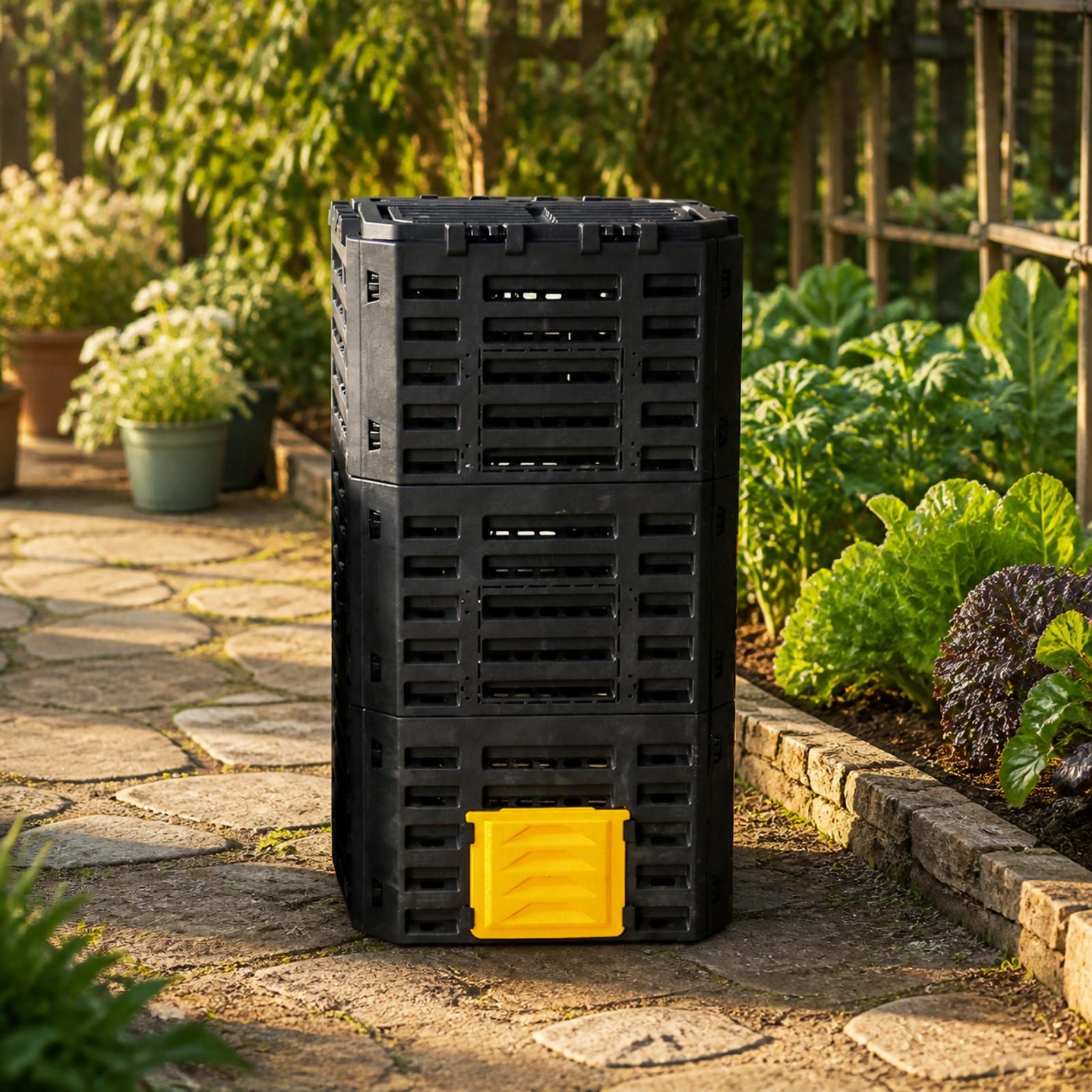 Compost Container Outdoor Gard - Compost Bin 评论和价格
