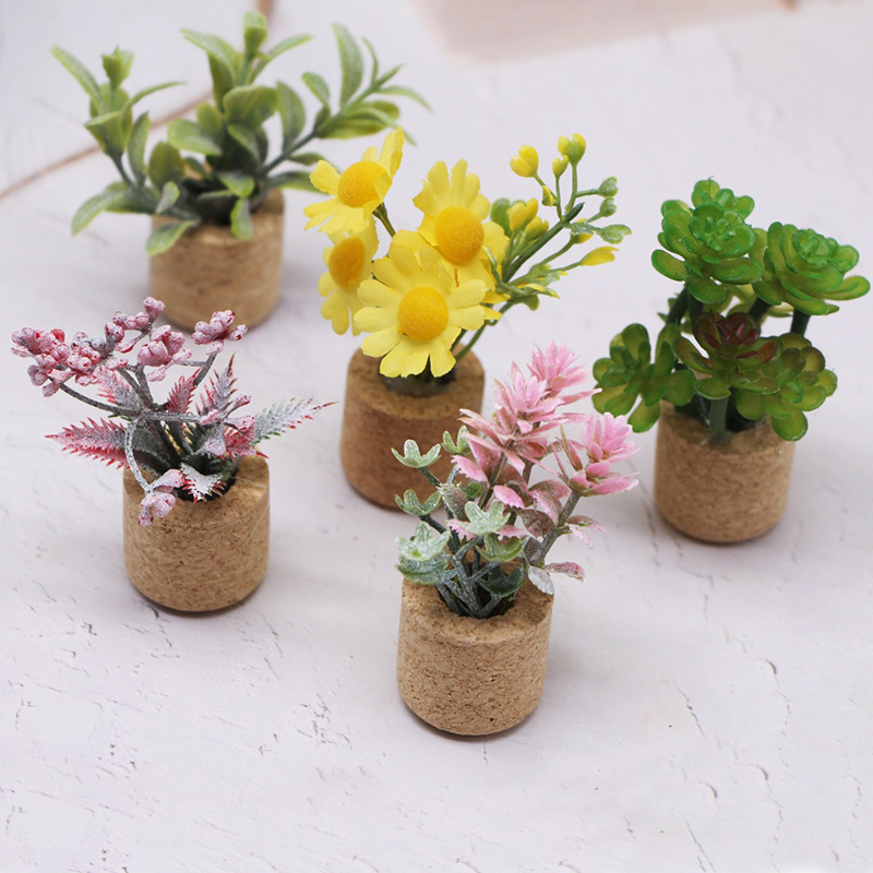 1:12 Dollhouse Simulation Flow - Plant Pot 评论和价格
