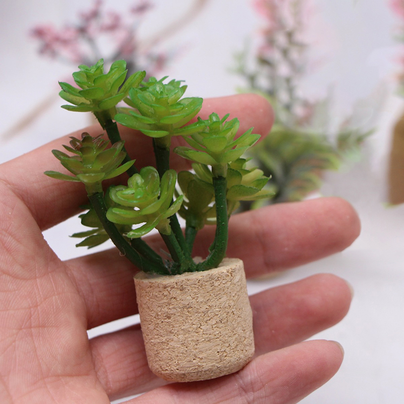 1:12 Dollhouse Simulation Flow - Plant Pot 评论和价格