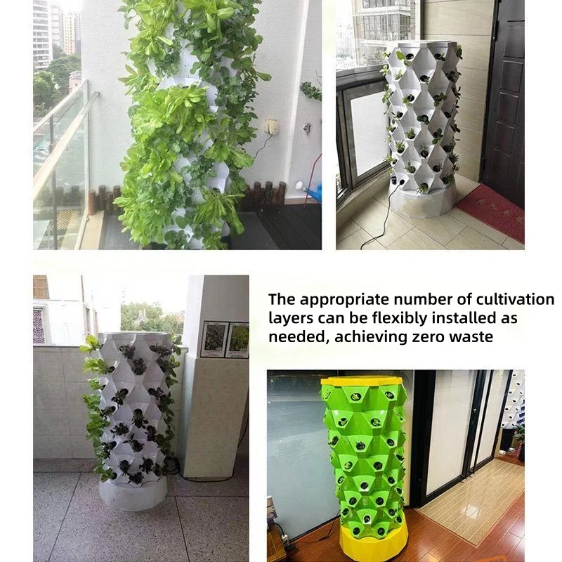 Vertical Hydroponic Growing To - Vertical Planter 评论和价格