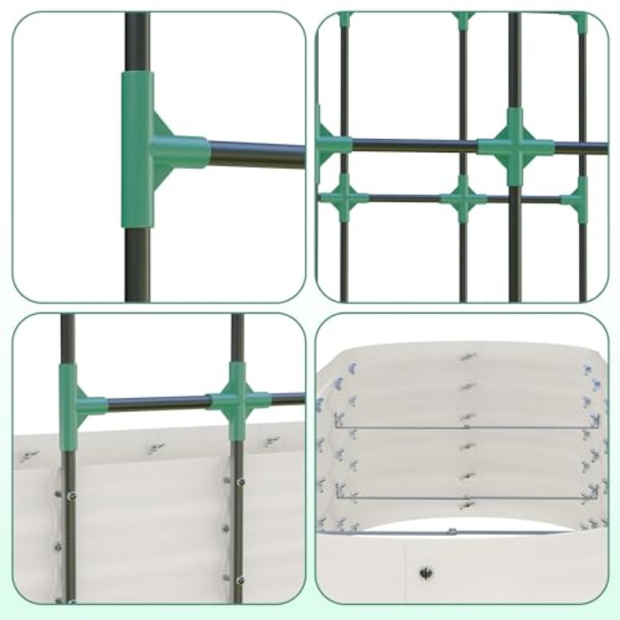 Galvanized Raised Garden Bed w - Raised Garden Bed 评论和价格