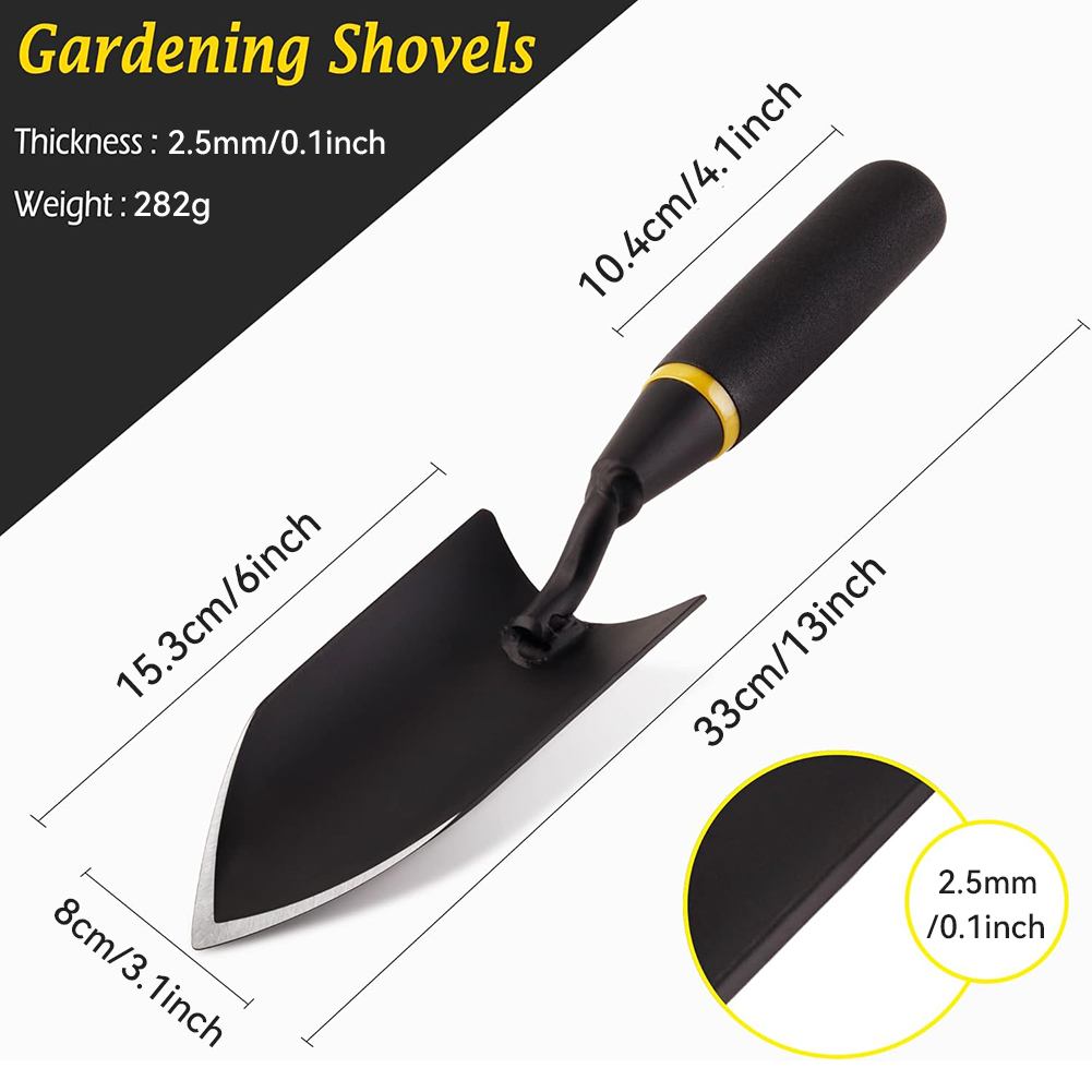 Heavy-Duty Manganese Steel Gar - Trowel Garden Tools 评论和价格