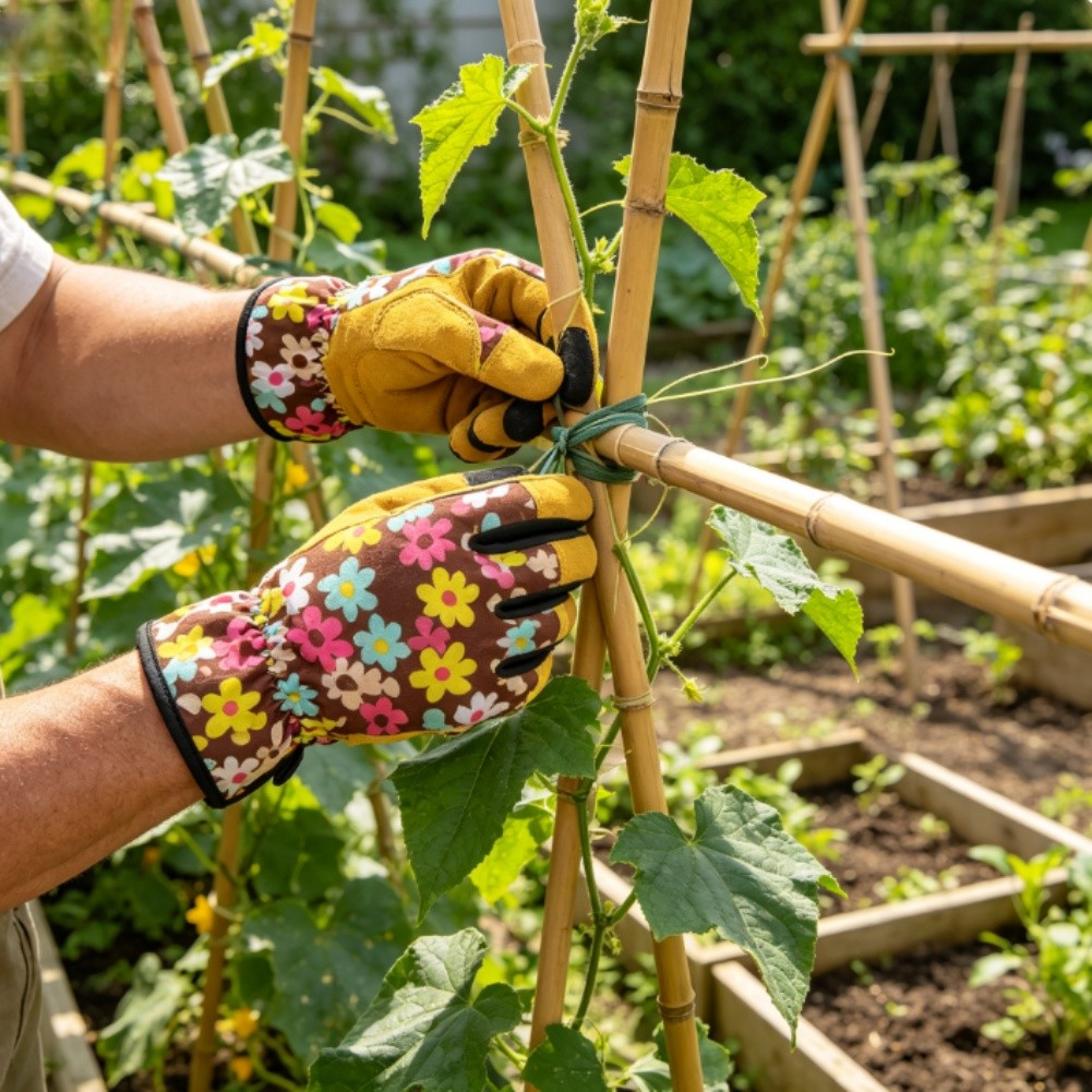 For Safe Pruning Fingerless Ga - Garden Gloves 评论和价格