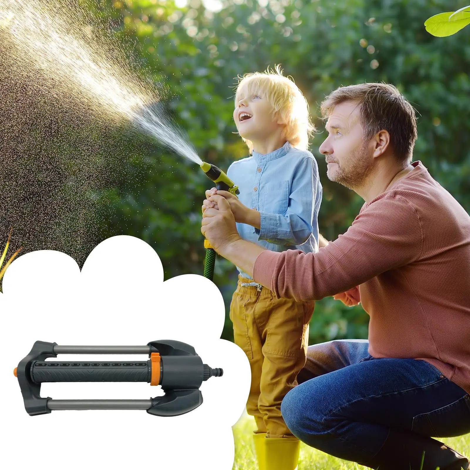 Water Sprinkler Oscillating Ga - Raised Garden Bed 评论和价格