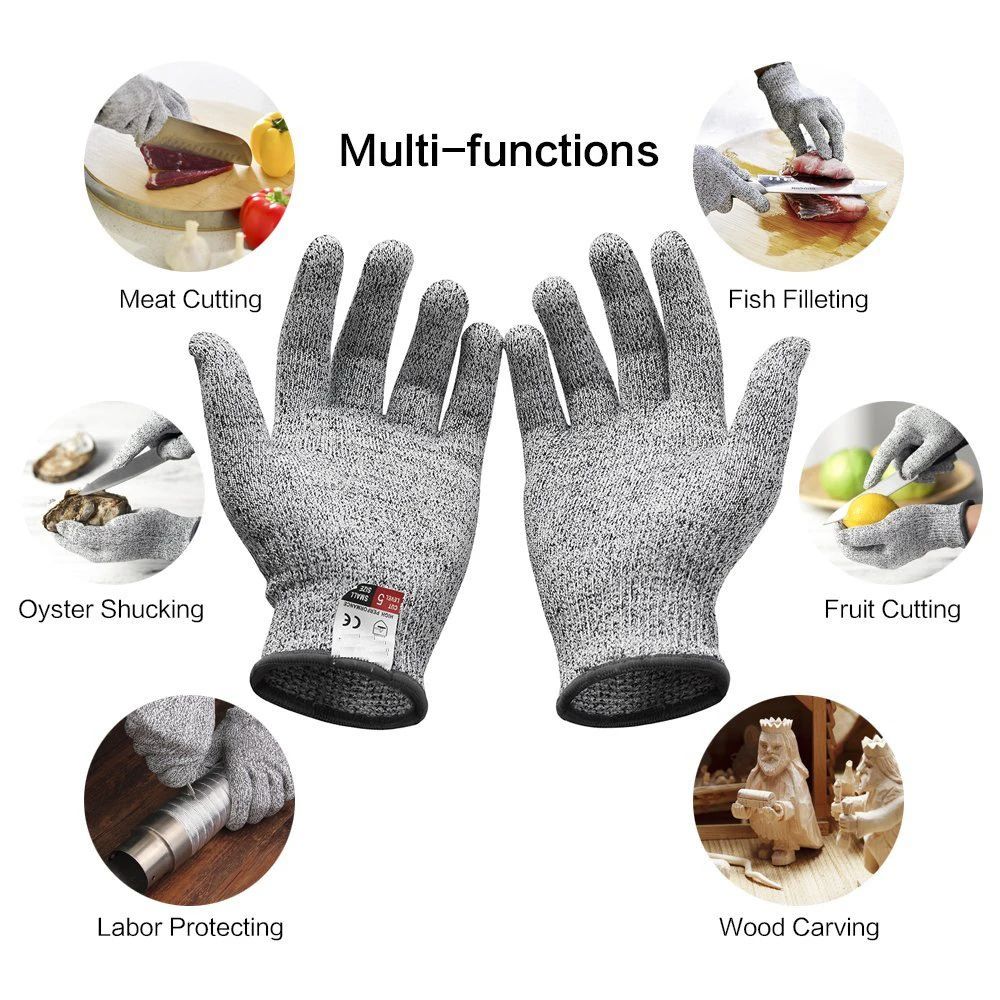 Level 5 HPPE Anti-Cut Gloves K - Garden Gloves 评论和价格