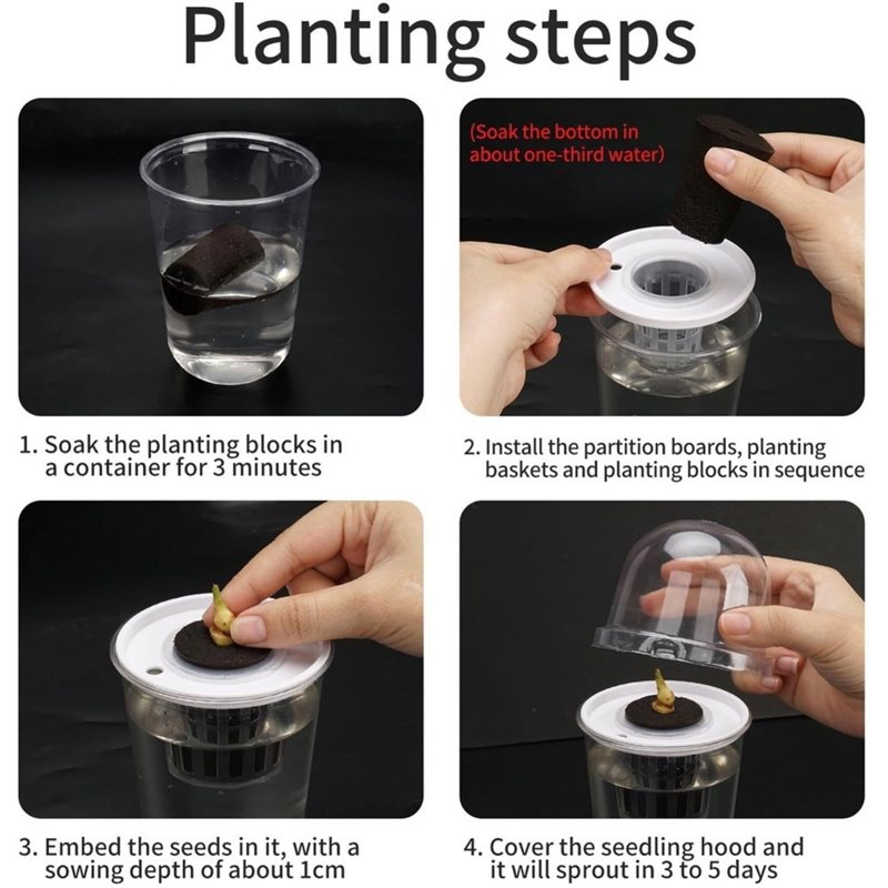 [ABFI!】 Hydroponic Seedling Cu - Hydroponic Kit 评论和价格