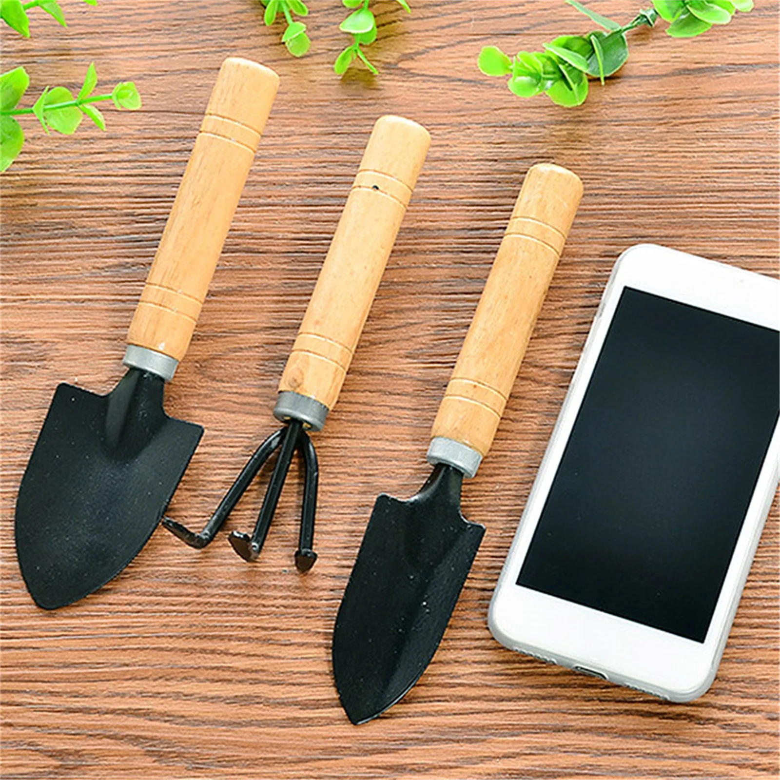 3-Piece Mini Garden Tools Set, - Trowel Garden Tools 评论和价格