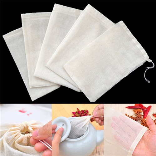 1pc/10Pcs Cotton Tea Bags Musl - Grow Bag 评论和价格