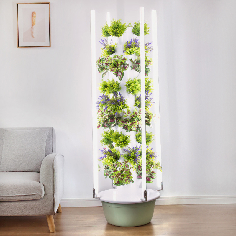 With Led Grow Light Space Tree - Vertical Planter 评论和价格