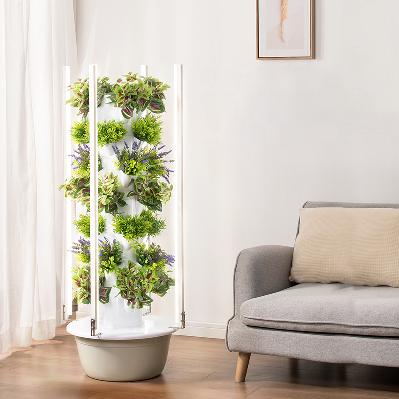 With Led Grow Light Space Tree - Vertical Planter 评论和价格