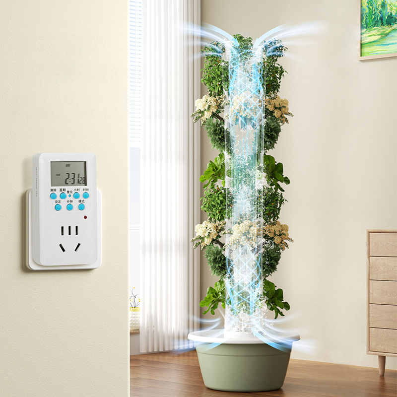 With Led Grow Light Space Tree - Vertical Planter 评论和价格