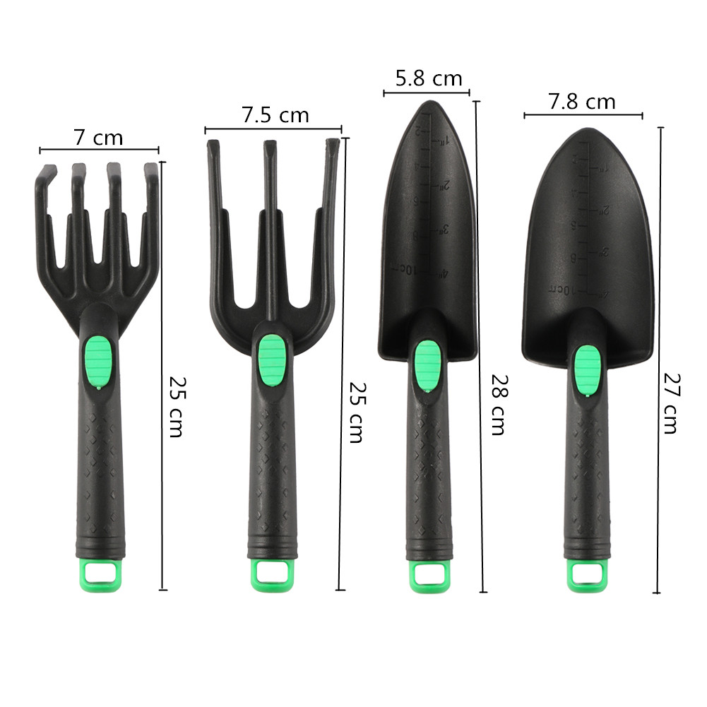 4Pcs Garden Shovel Tool Set Lo - Trowel Garden Tools 评论和价格
