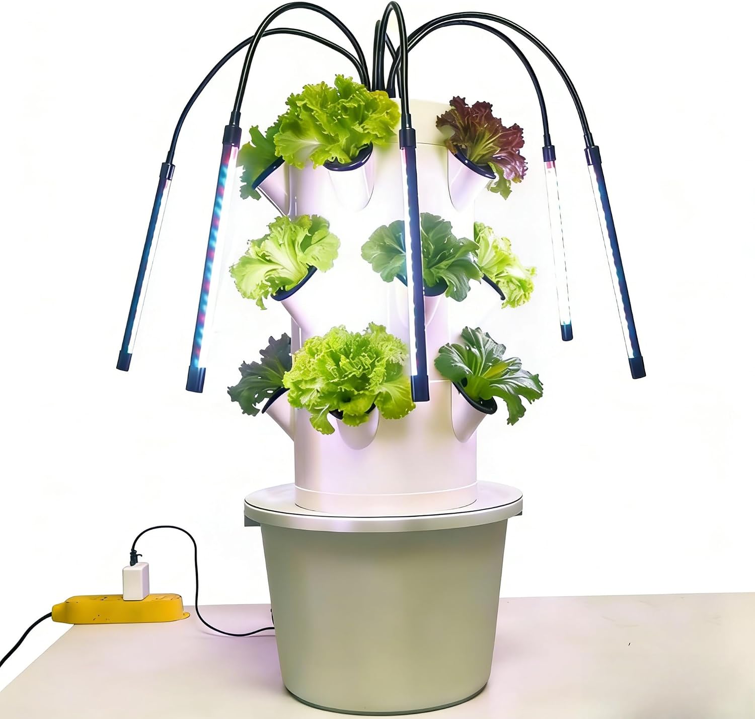 Vertical Hydroponic Growing Sy - Indoor Herb Garden 评论和价格