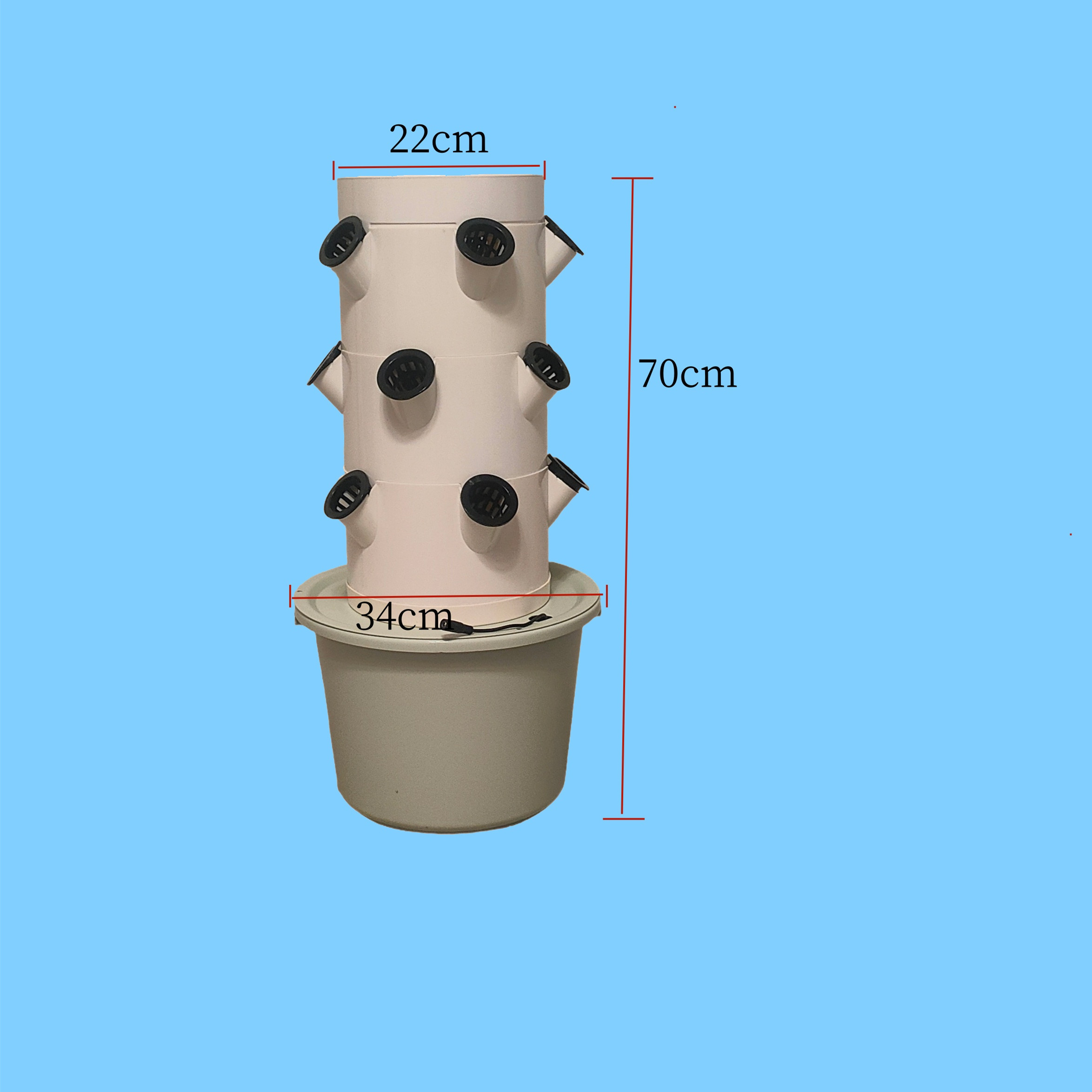 Vertical Hydroponic Growing Sy - Indoor Herb Garden 评论和价格