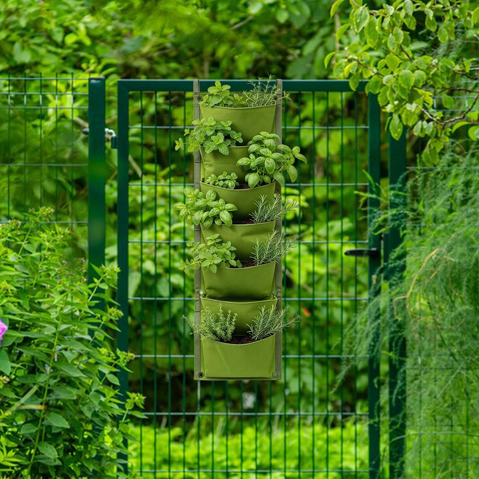 Wall Pocket Planter Space-Savi - Grow Bag 评论和价格